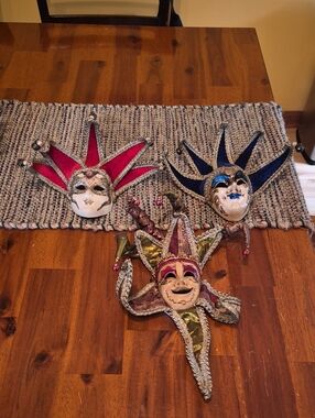 Venetian Style Masks Made In Italy